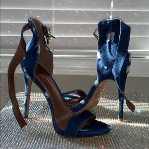 Denim Republic heels